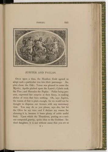 Headpiece (page 241) from The Fables of Aesop by Thomas Bewick, illustrated book, 1818