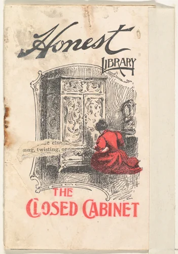 The Closed Cabinet, from the Honest Library series (N115) issued by Duke Sons & Co. to promote Honest Long Cut Tobacco by W. Duke, Sons & Co., print, 1896