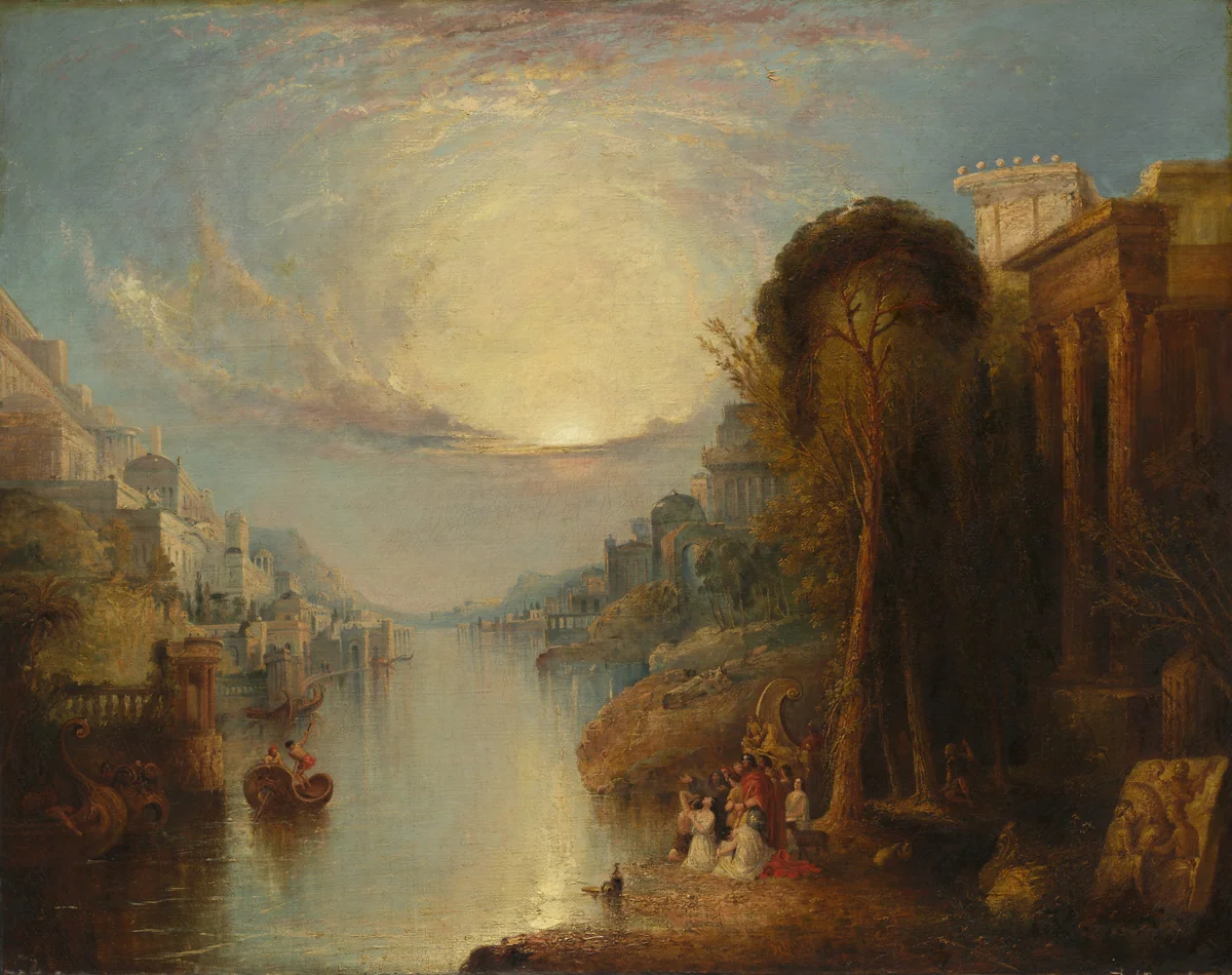 Carthage by William Linton, painting, 1825-1835