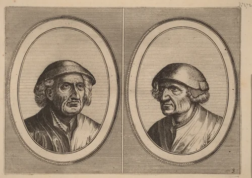 "Hans Onvertsaeght" and "Koen Slock-speck" by Johannes van Doetechum
Lucas van Doetechum
Pieter Bruegel
Claes Jansz Visscher, print, 1564-1565