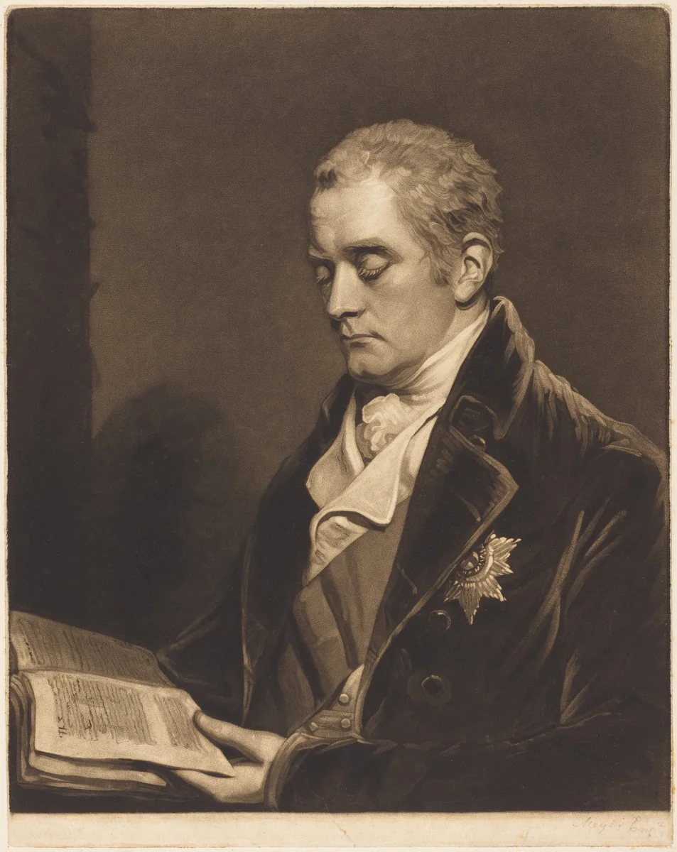 Earl Spencer by Henry Meyer; John Hoppner, print, 1782-1847