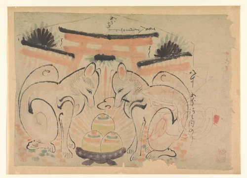 Hazelaartakken by anonymous, drawing, 1800-1900