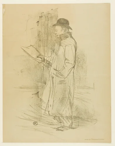 Program for the Gémier Benefit by Henri de Toulouse-Lautrec, print, 1897