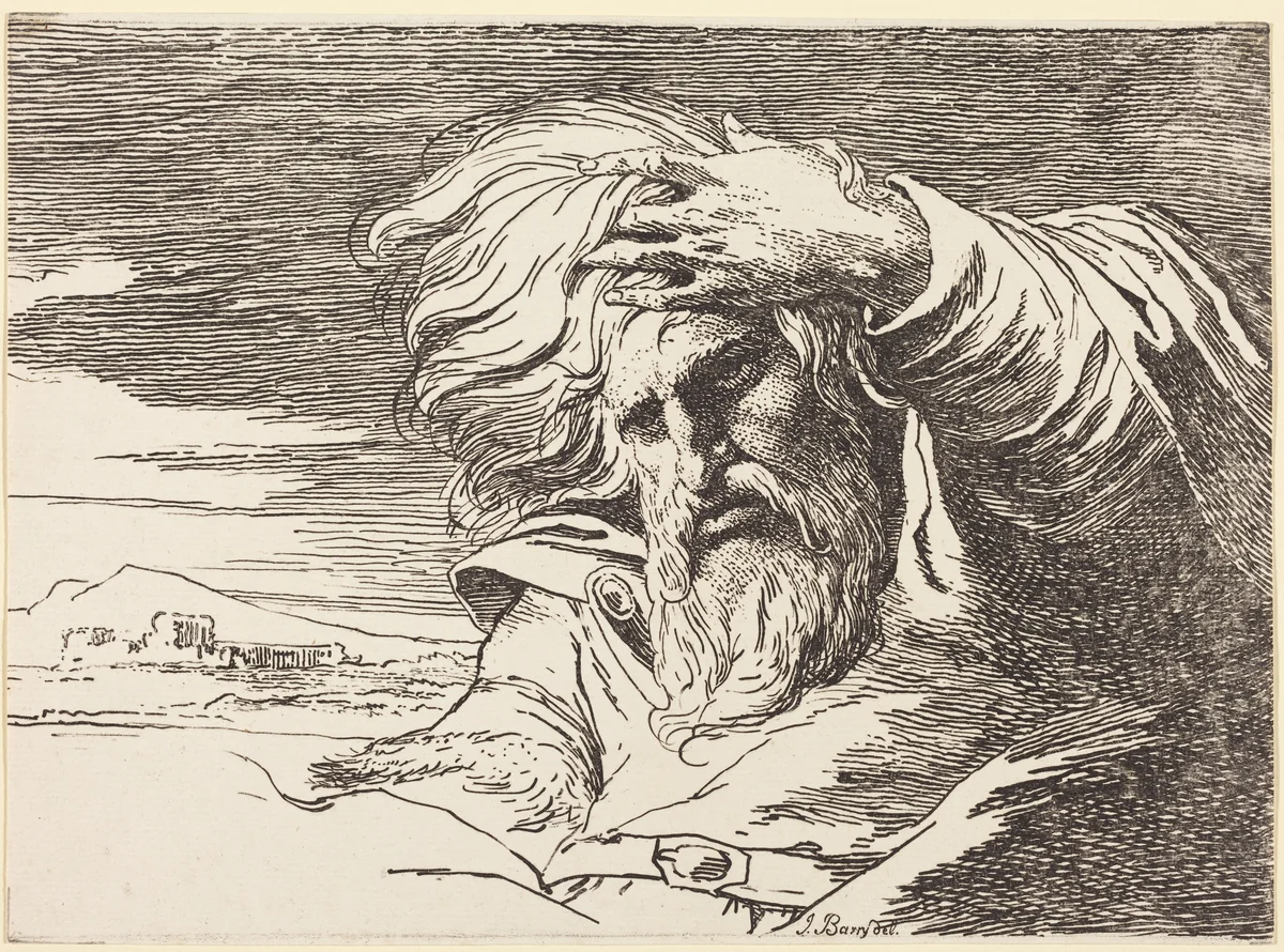 Eastern Patriarch by James Barry, print, 1803