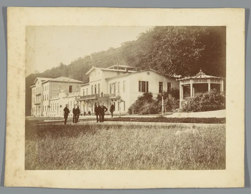Kurhaus te Kleef by anonymous, photograph, 1880-1900
