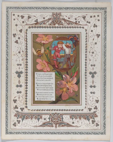 Valentine by Kate Greenaway, other, 1874