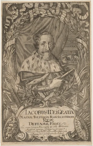 James I by Unknown 19th Century, print, 1800-1899