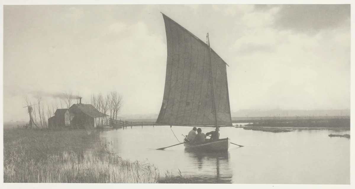 The Old Order and the New by Peter Henry Emerson, photograph, 1886