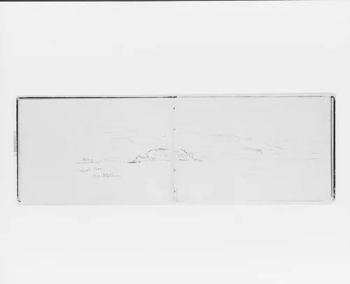 Neah Bay: Cape Flattery (from Sketchbook X) by William Trost Richards, artwork, 1885