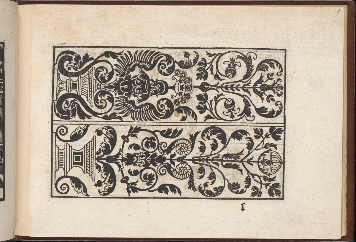 Page from Eyn Newe kunstlich moetdelboech alle kunst (Page 9r) by Peter Quentel, book, 1532