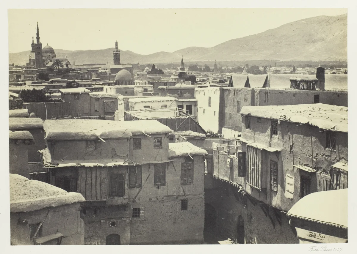 Damascus by Francis Frith, photograph, 1857