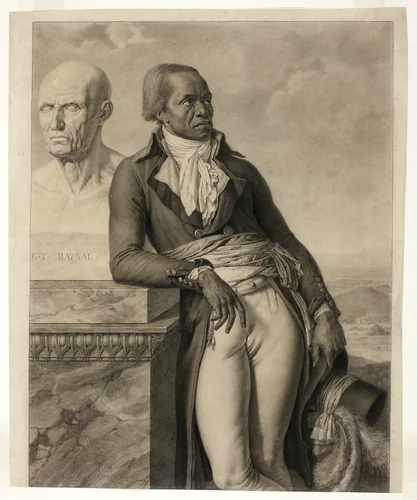Jean-Baptiste Belley by Anne-Louis Girodet de Roucy-Trioson, drawing, 1787-1824