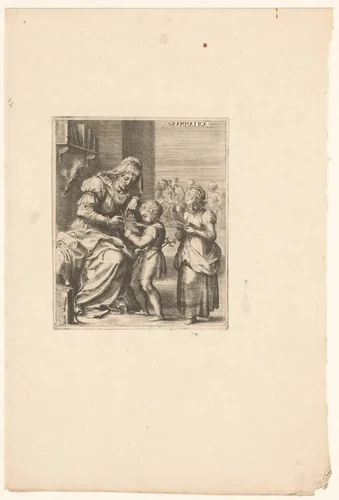 Grammatica by Franz Cleyn, print, 1645