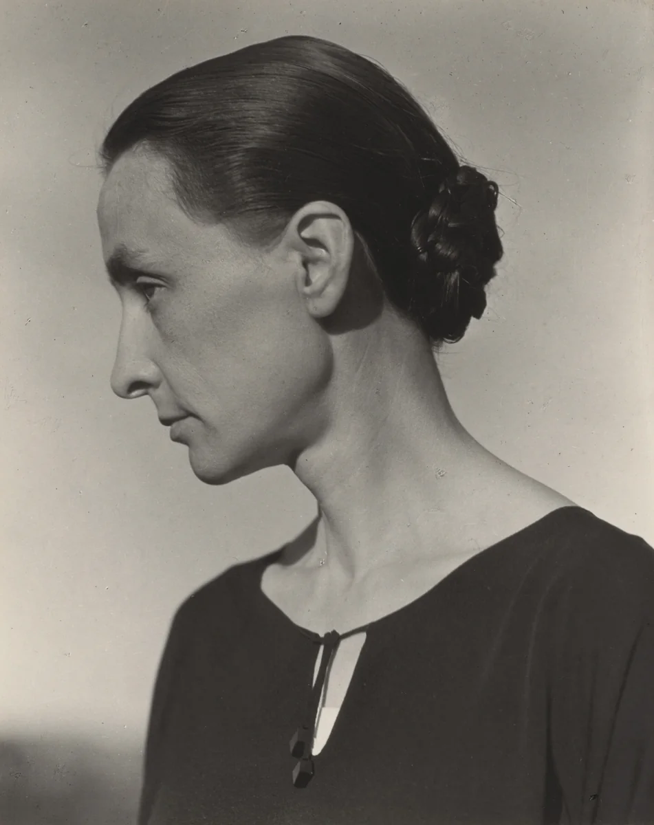Georgia O'Keeffe by Alfred Stieglitz, photograph, 1924