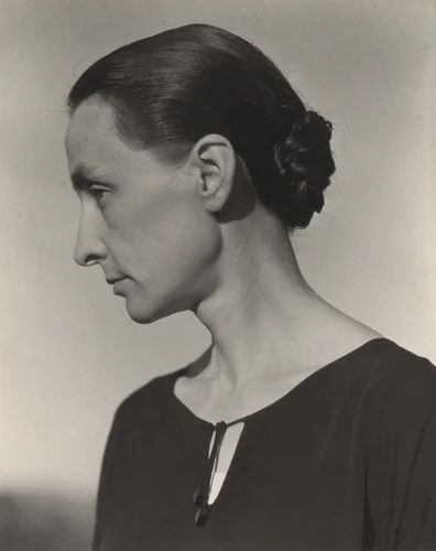 Georgia O'Keeffe by Alfred Stieglitz, photograph, 1924