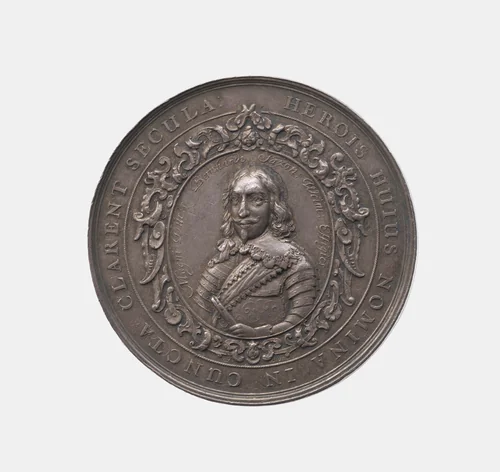Bernhard of Saxe-Weimar 1604-39 by Johann Blum, metalwork, 1638