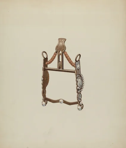 Eagle Bit by Frank C. Barks, index of american design, 1938