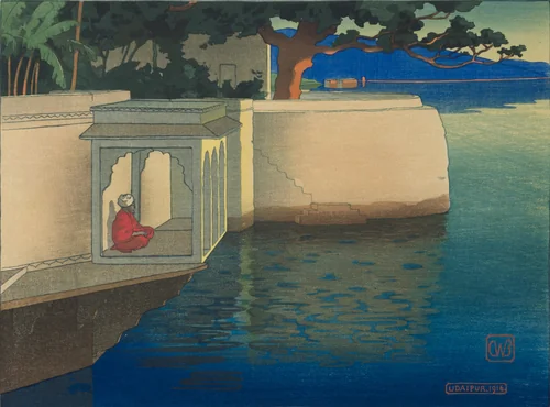 Udaipur by Charles William Bartlett, print, 1916