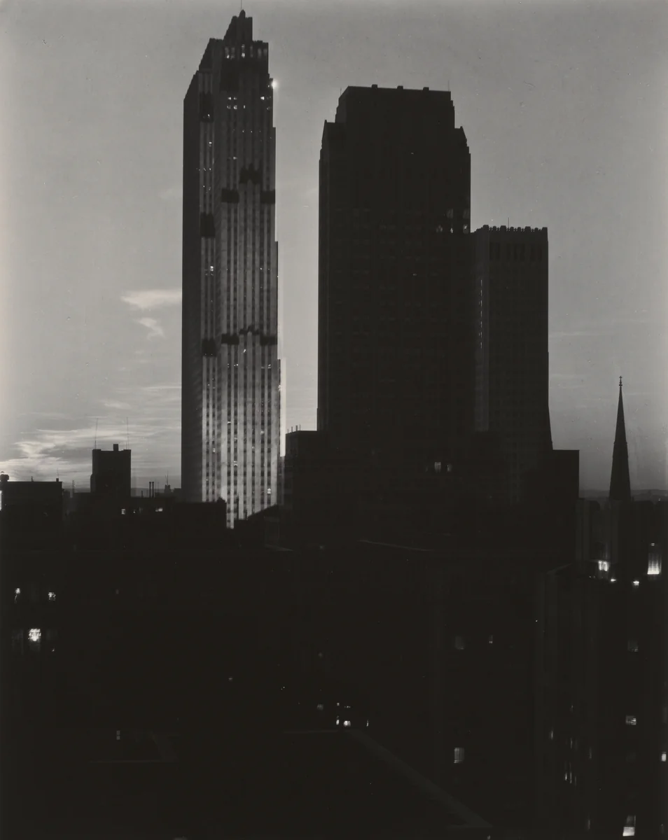 New York from the Shelton by Alfred Stieglitz, photograph, 1935
