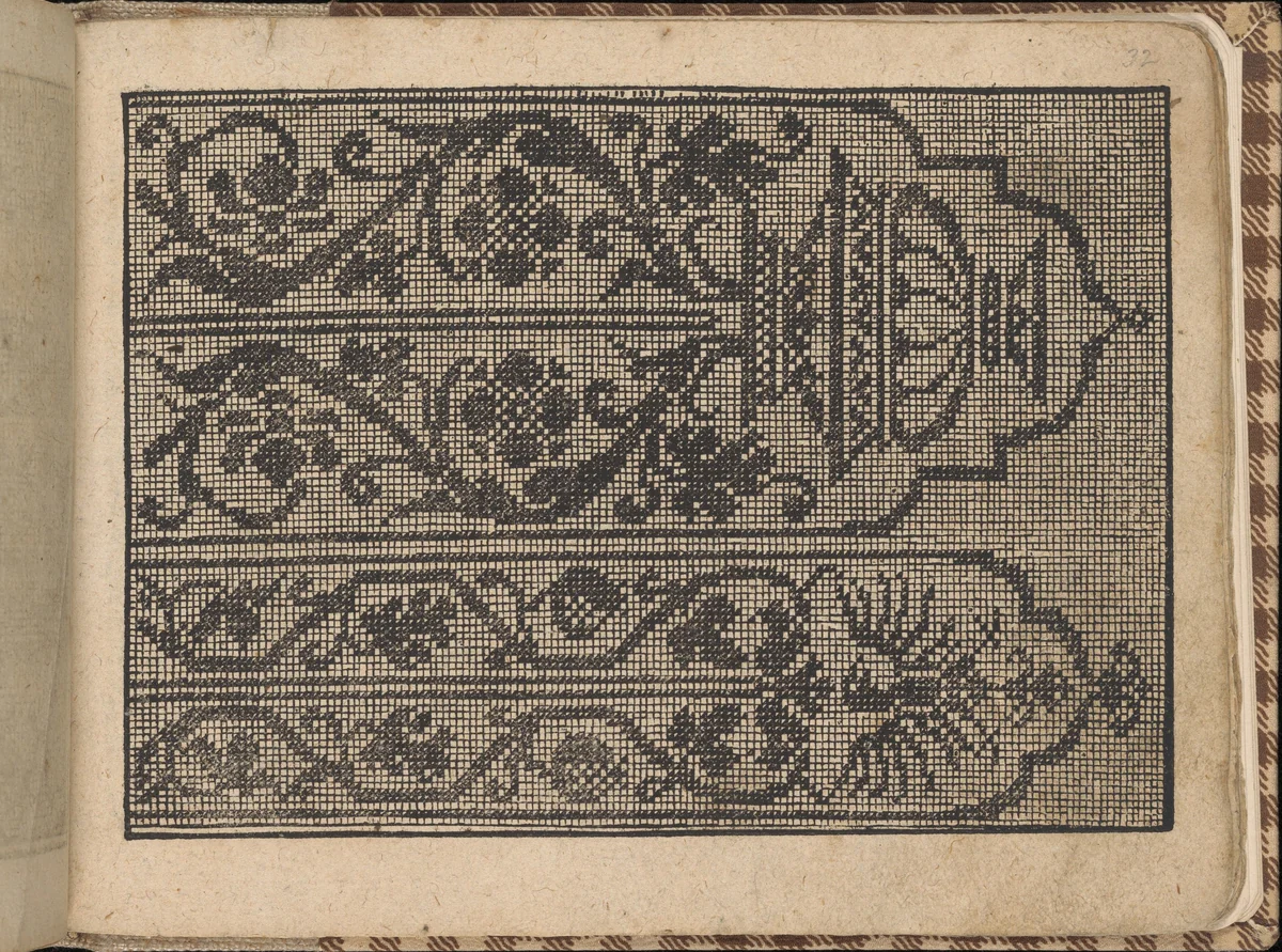 New Künstlichs Modelbuch (Page 32 recto) by Bernhard Jobin, book, 1600