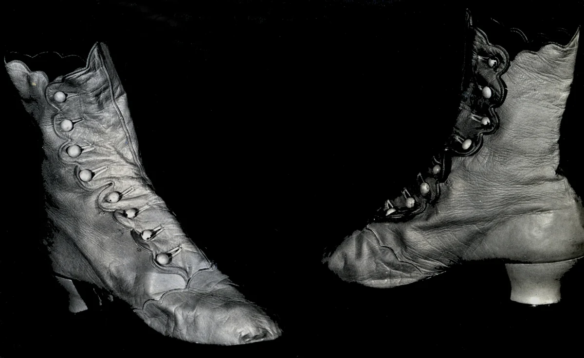 Pair of Startups (Half Boots) by United States, textile, 1860-1880