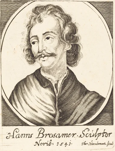 Hans Brosamer by Thomas Hirschmann, print, 1611-1730