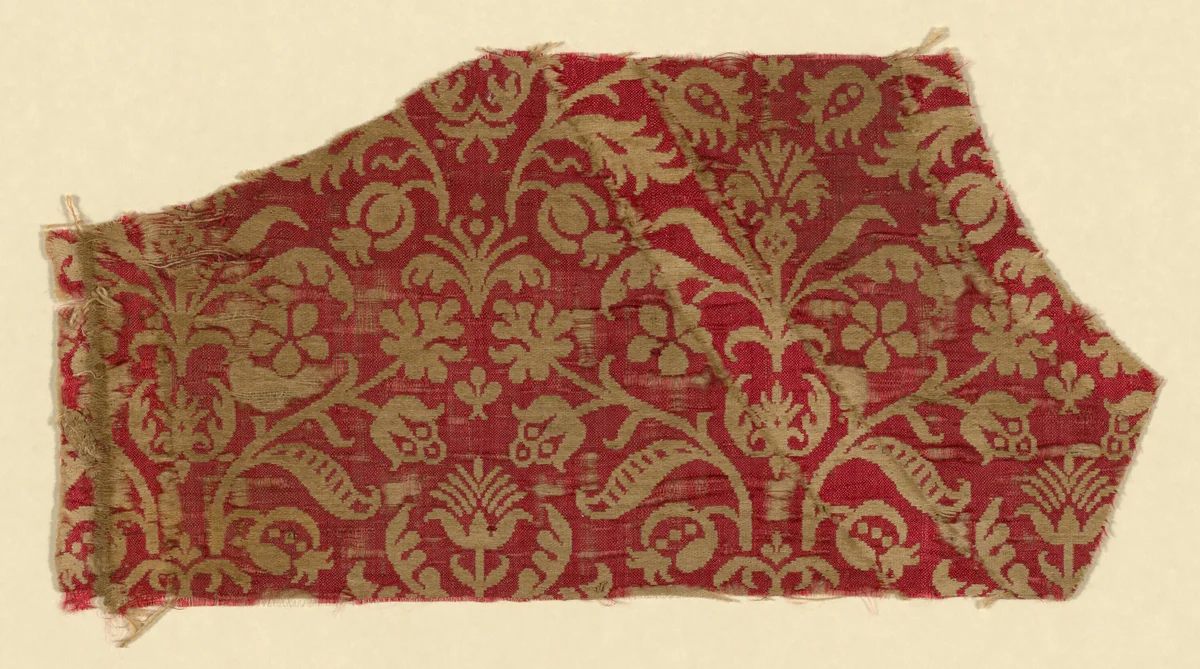 Fragment by Europe, textile, 1601-1625
