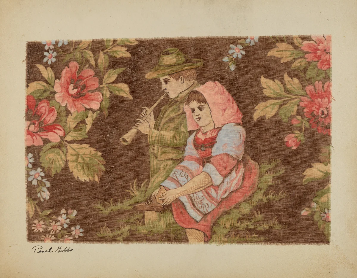 Cotton Cloth by Pearl Gibbo, index of american design, 1939