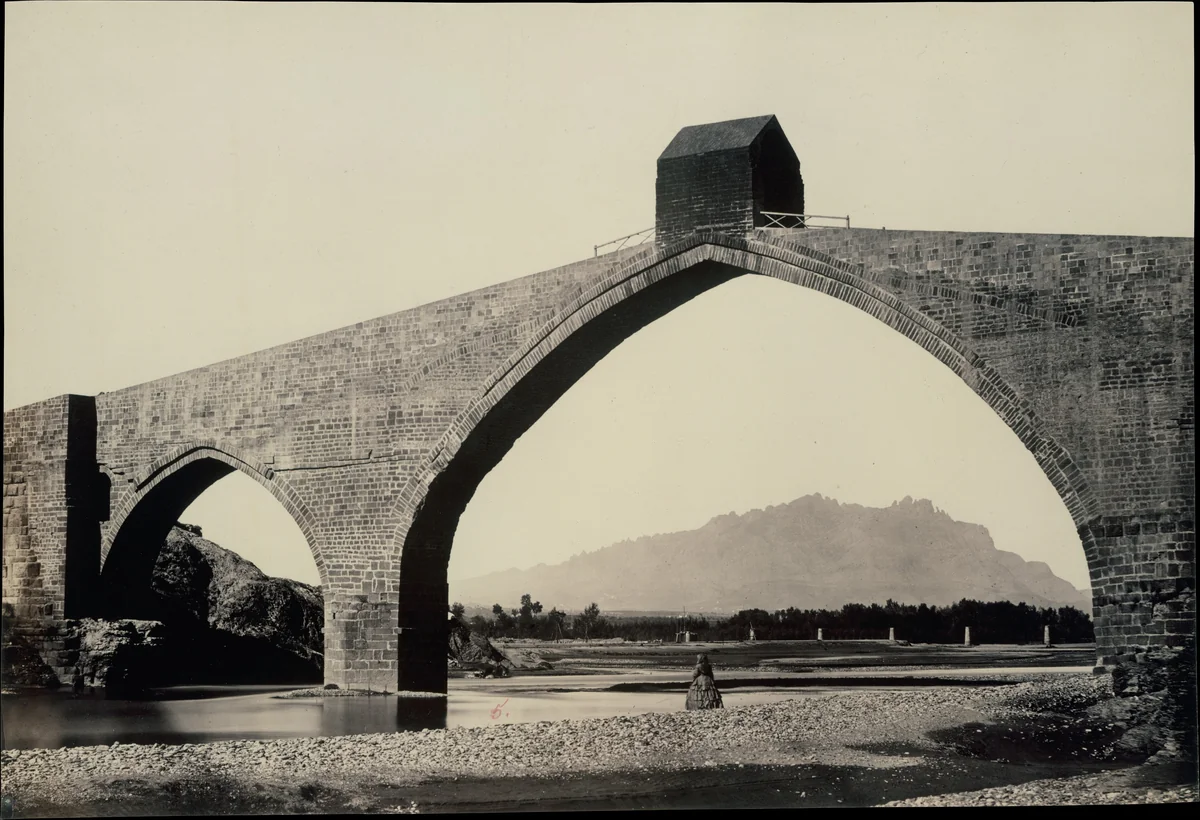 [Puente del Diablo, Martorell] by Charles Clifford, photograph, 1854-1858