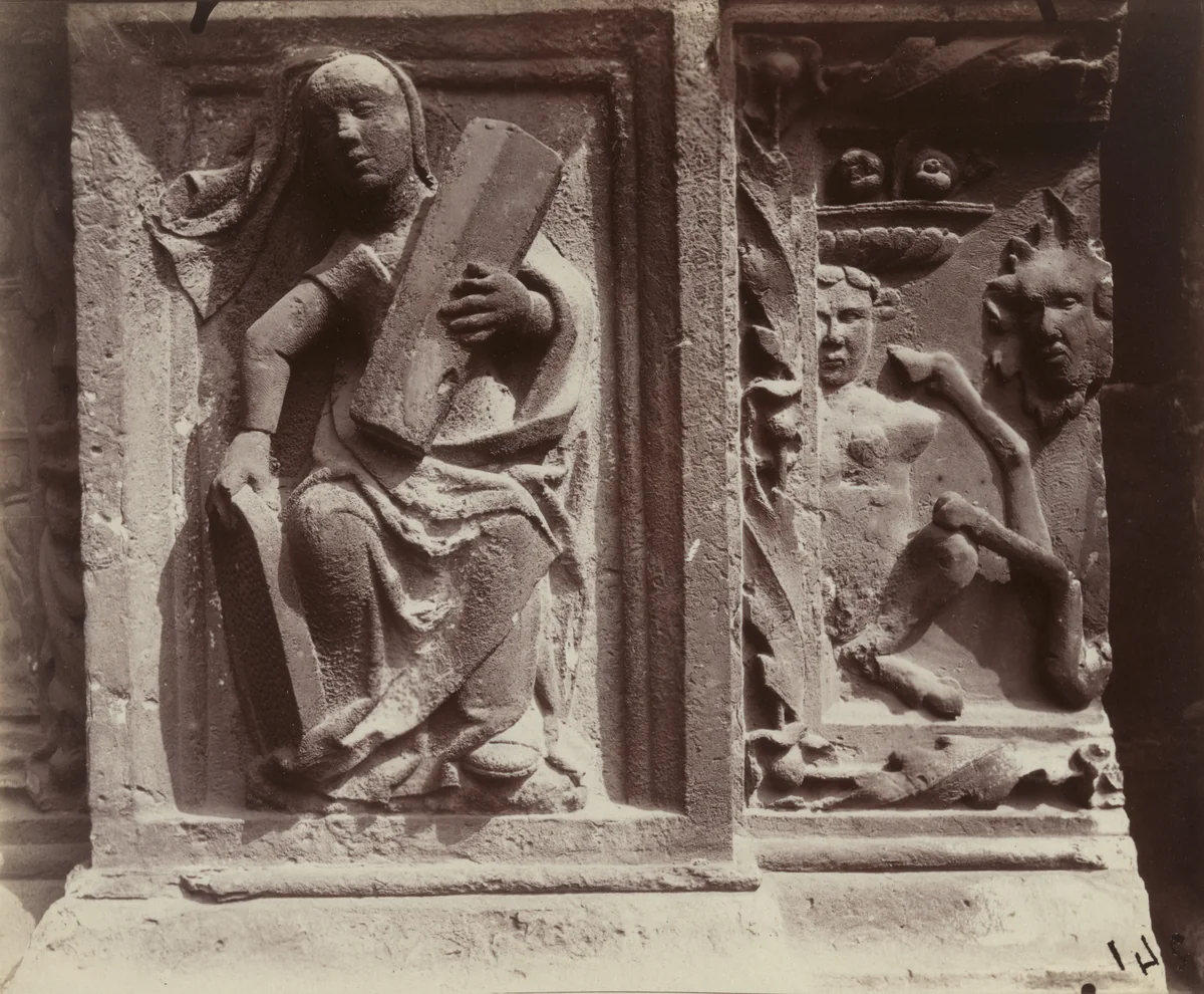 Ancien Château de Gaillon. École des Beaux-Arts by Eugène Atget, photograph, 1921