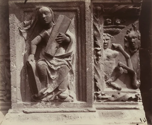 Ancien Château de Gaillon. École des Beaux-Arts by Eugène Atget, photograph, 1921