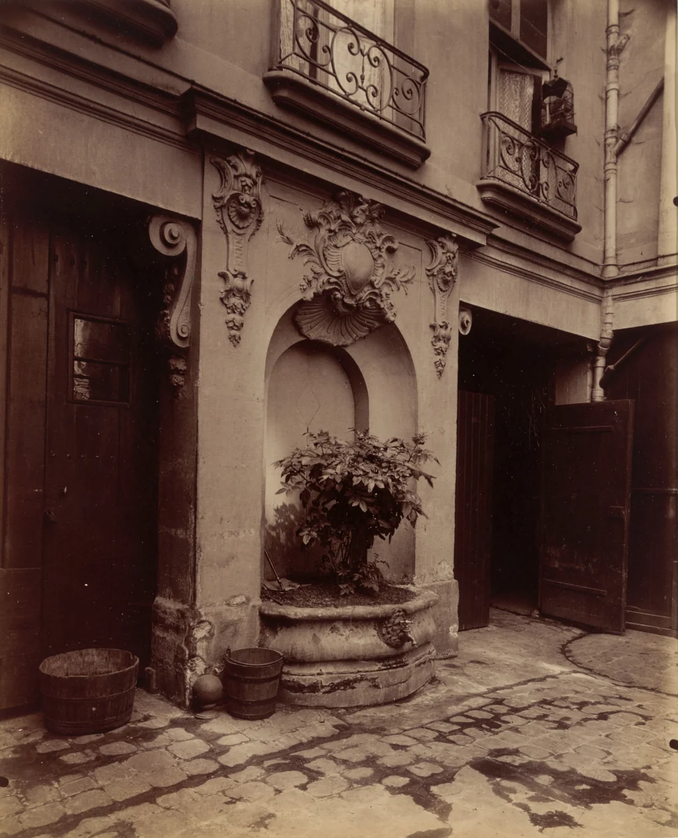Ancien Hôtel des Parlementaires, 3 Rue des Lions by Eugène Atget, photograph, 1905-1915