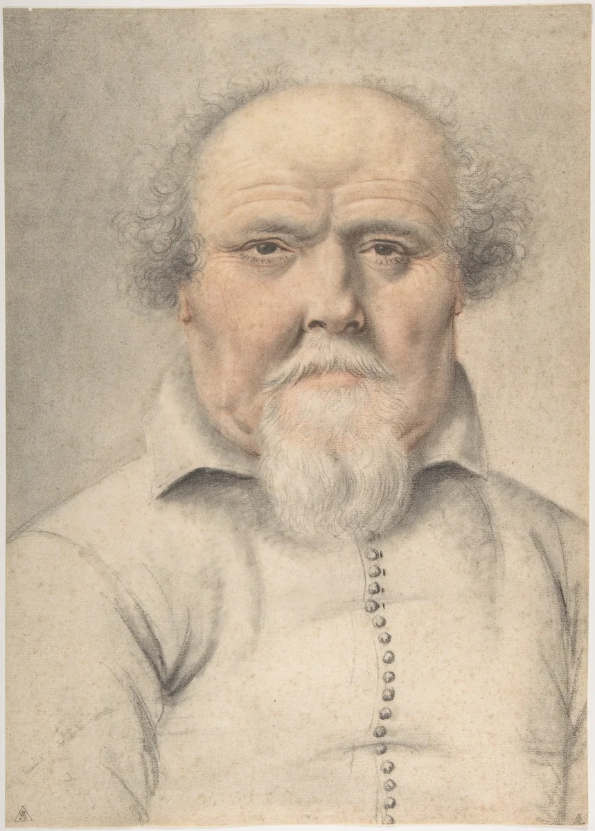 Portrait of a Man by anonymous, drawing, 1500-1599
