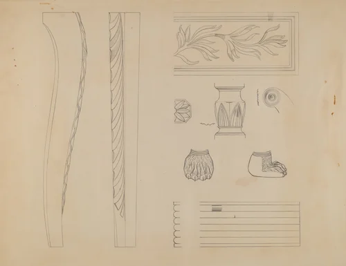 Window Seat by Jack Carr, index of american design, 1939