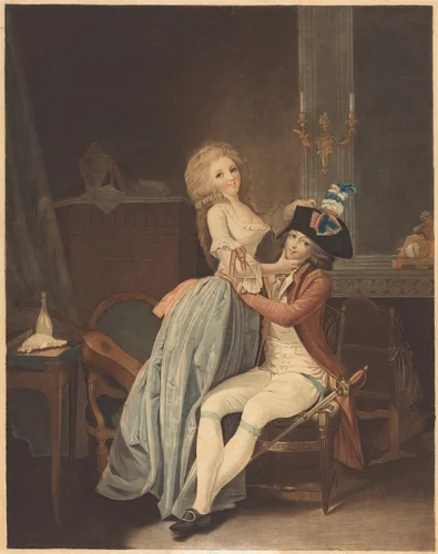 Le cocarde nationale by Auguste-Claude-Simon Legrand, Louis-Léopold Boilly, print, 1765-1815