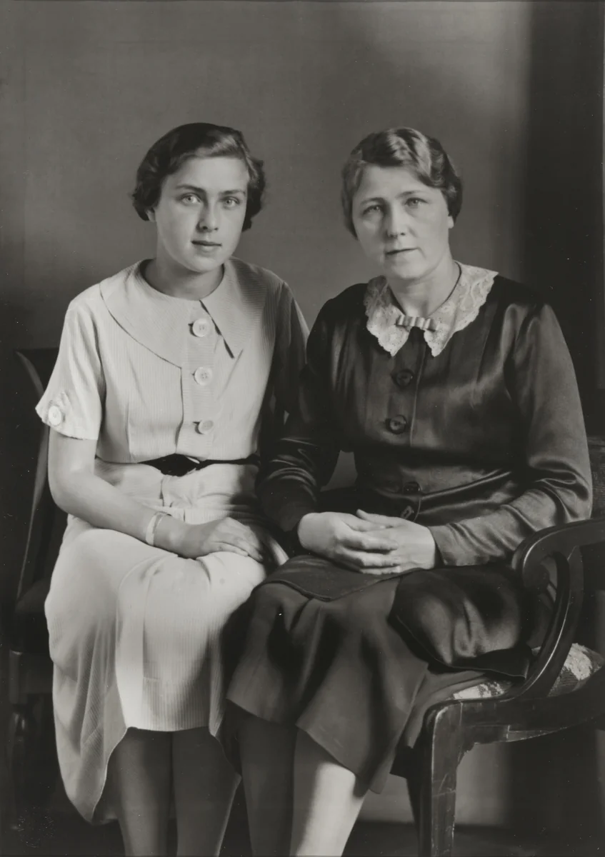 Mother and Daughter by August Sander, photograph, 1928