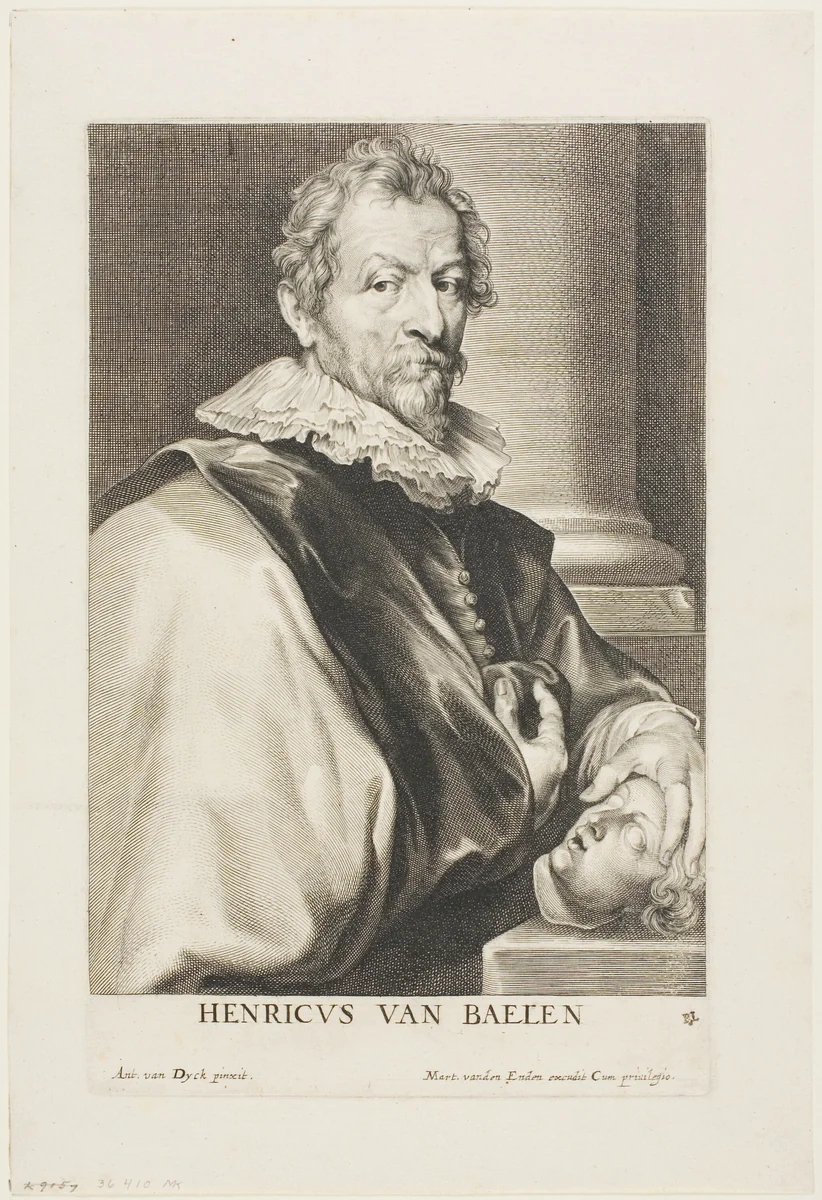 Hendrick van Balen by Paul Pontius, print, 1630-1645
