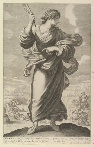 Clélie by Gilles Rousselet, print, 1647