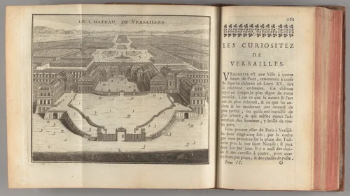 Les curiositez de Paris, de Versailles, de Marly, de Vincennes, de S. Cloud, et des environs : avec les antiquitez justes & précises sur chaque sujet, et les adresses pour trouver facilement tout ce que ces lieux renferment d'agréable & d'utile : ouvrage enrichi d'un grand nombre de figures en taille douce by Georges Louis Le Rouge, artwork, 1742