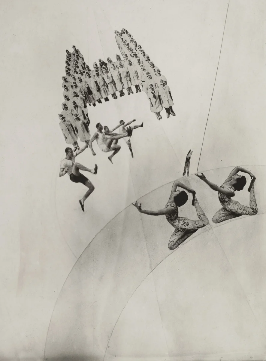 Dream of Boarding School Girls by László Moholy-Nagy, photograph, 1924