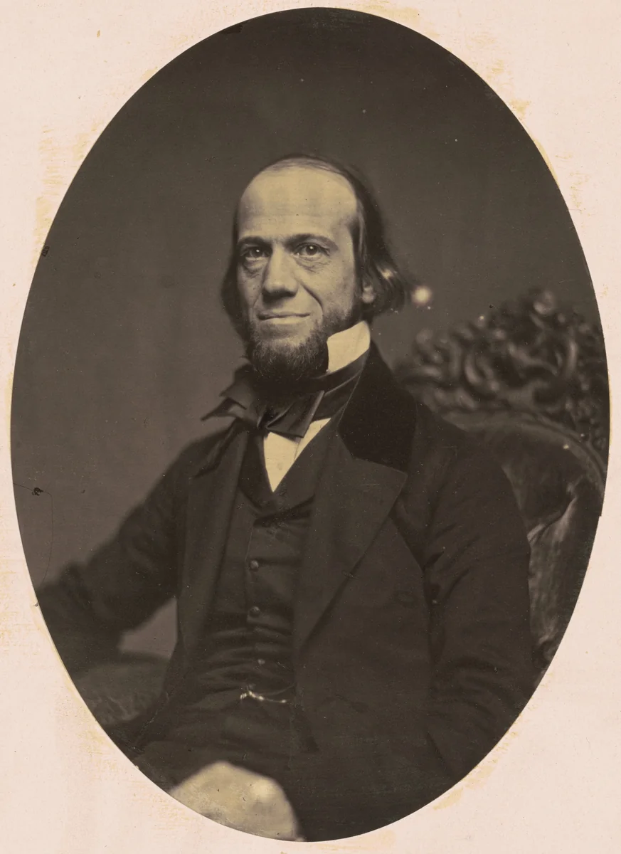Professor Joseph Lovering by John Adams Whipple, photograph, 1850-1860
