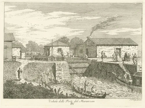 Le Porte dei Moranzani by Giovanni Francesco Costa, print, 1711-1773