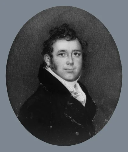 William Edward Wilmerding by Benjamin Trott, artwork, 1822-1825
