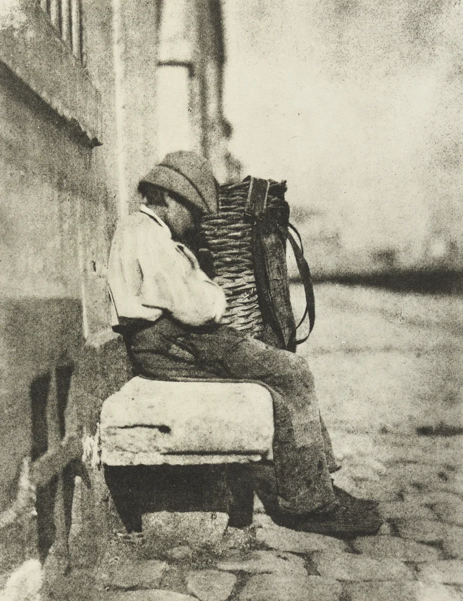 The Little Ragpicker by Charles Nègre, photograph, 1851
