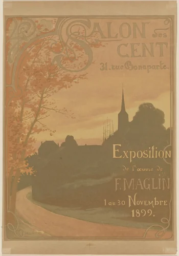 Exposition F. Maglin by F. Maglin, design, 1899