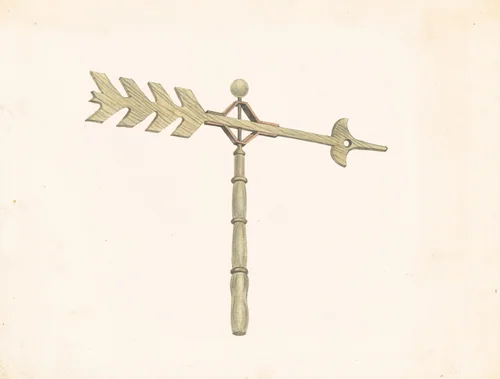 Weather Vane by Frank Eiseman, index of american design, 1939