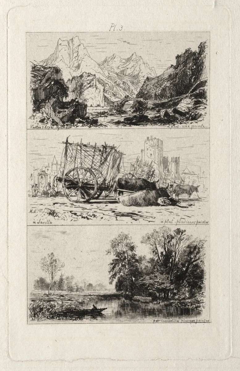 From Treatise on Etching by Maxime Lalanne, print, 1866