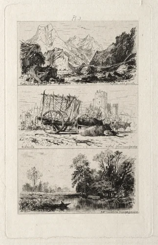 From Treatise on Etching by Maxime Lalanne, print, 1866