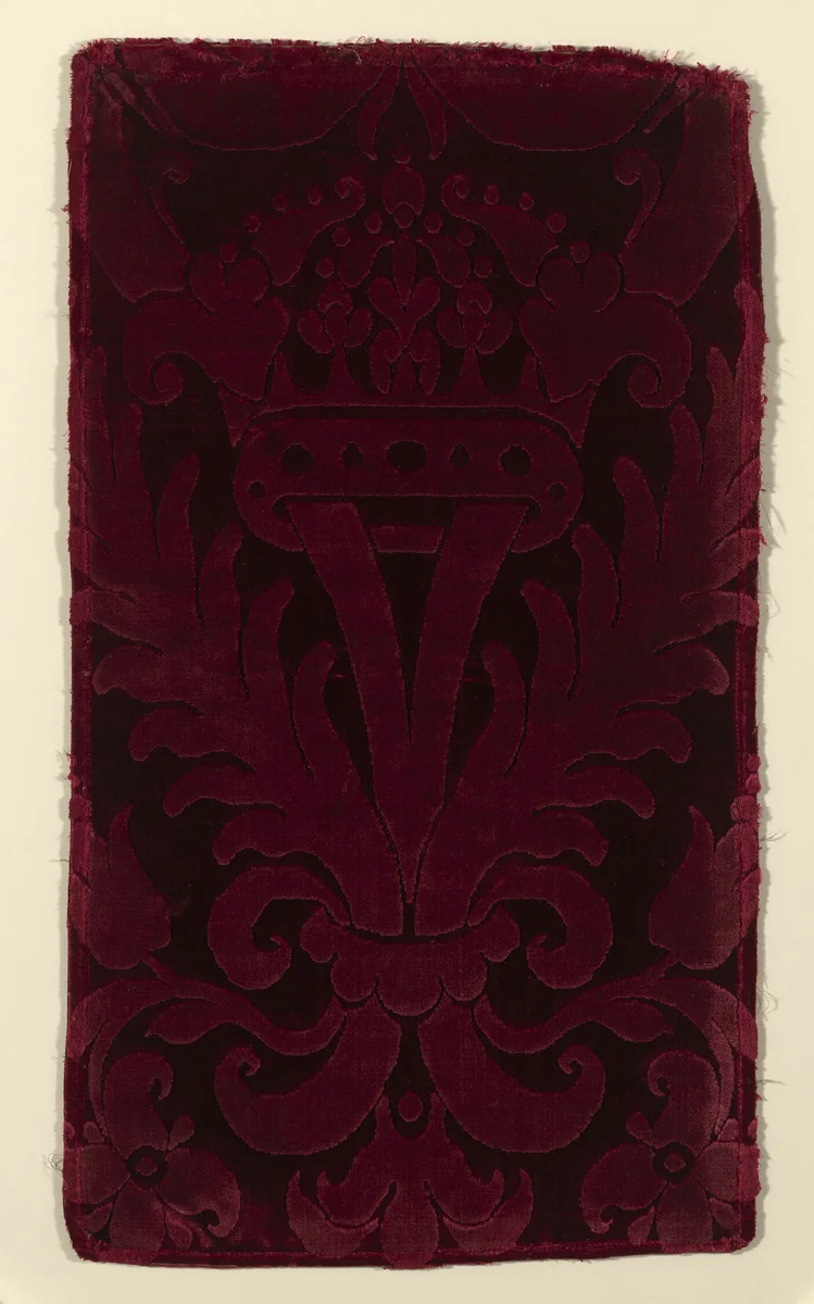 Fragment (Dress Fabric) by Italy, Venice, textile, 1501-1550