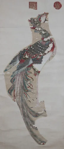 Phoenix (Fenghuang) by Unidentified Artist, painting, 1368-1911